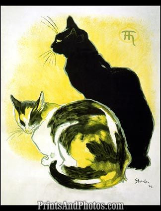 Two Cats Art Litho 6300