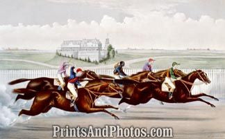 American Jockey Club Race Print 6342