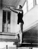 Babe Didrikson Diving  6347