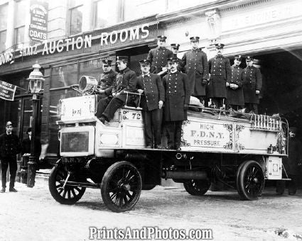 NYC Fireman Early 1900s 6393