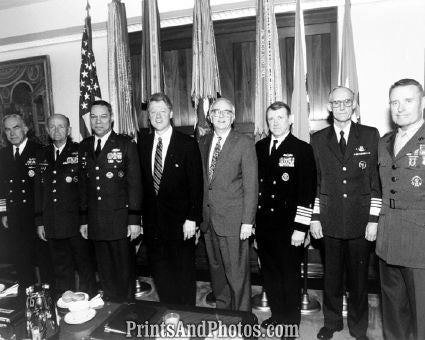 Clinton & Joint Chiefs Staff  6450