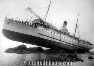 TITANIC Leaving on Last Voyage 1310