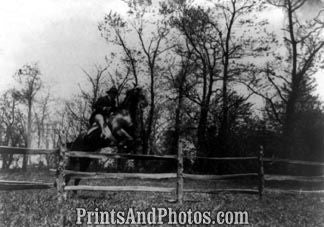 Ted Roosevelt Horse Jump  6487