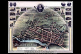 Shakespeare Avon Panoramic Map 6504