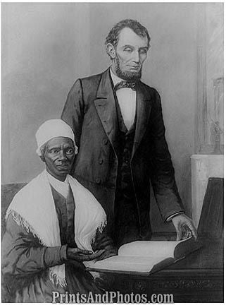 Lincoln & Sojourner Truth 6647
