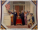 Andrew Jackson Takes Oath  6673