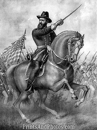 General Benjamin Harrison Print 6697