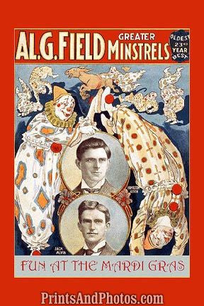 6785 Mardi Gras Minstrels Vaudeville 6785 Mardi Gras Minstrels Vaudeville