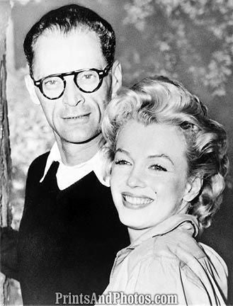 Marilyn Monroe & Arthur Miller 6814