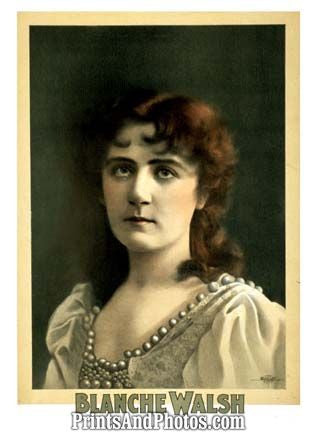 Actress Blanche Walsh  6853 Actress Blanche Walsh  6853