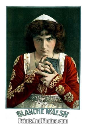 Stage Actress Blanche Walsh  6854 Stage Actress Blanche Walsh  6854