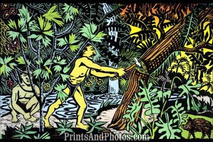 Noa Noa Hawaii Native Print 6873
