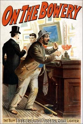 On the Bowery Vaudeville 6875