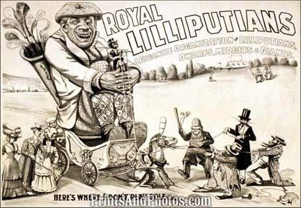 Royal Lilliputians Golf Stage  6881 Royal Lilliputians Golf Stage  6881