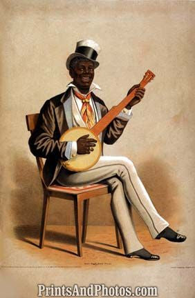 Swell Negro Banjo 6895