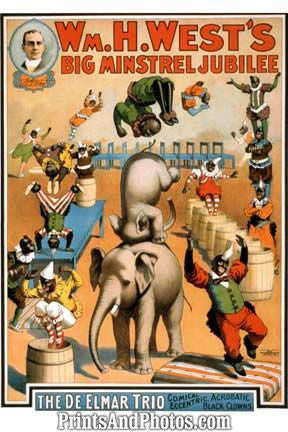 Wests Circus Elephant Vaudeville  6920