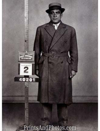 Mobster Vito Genovese Mug  6953