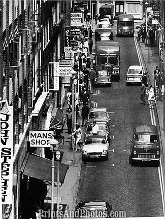 Carnaby St London 60s  6956