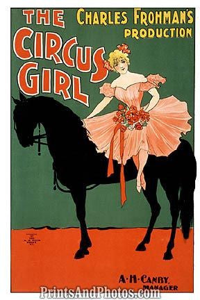 Frohman's Circus Girl Stage 6985