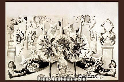 Minstrels Burlesque Gyrations 7000