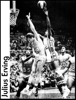 Sixers Julius Erving Nets  7069