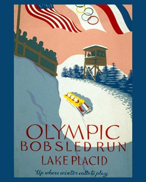 38 Olympics Bobsled Run Lake Placid  7122