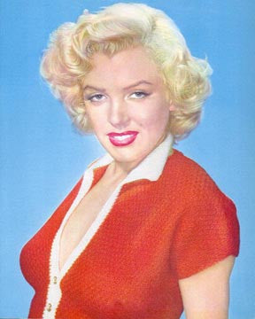 Mailyn Monroe Bust Portrait 7140