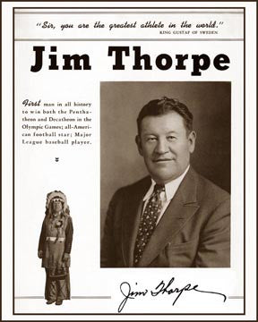 Jim Thorpe Tribute  7225 Jim Thorpe Tribute  7225