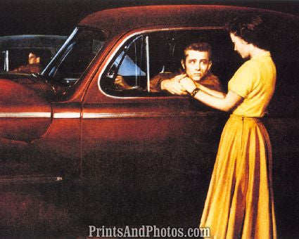 James Dean Natalie Wood Rebel Without a Cause 1955.