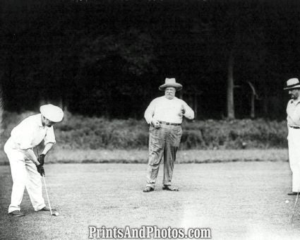 Pres. William H. Taft Golf Photo 7311 Pres. William H. Taft Golf Photo 7311