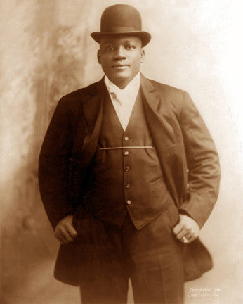 Boxer Jack Johnson Portrait Photo 7340