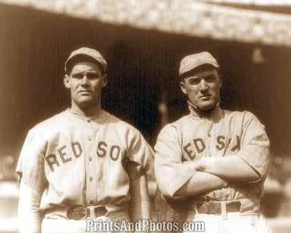 Red Sox Leonard & Carrigan Photo 7348 Red Sox Leonard & Carrigan Photo 7348