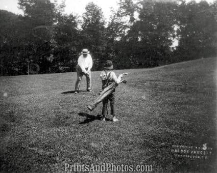 President Taft Putts Golf Photo 7356 President Taft Putts Golf Photo 7356