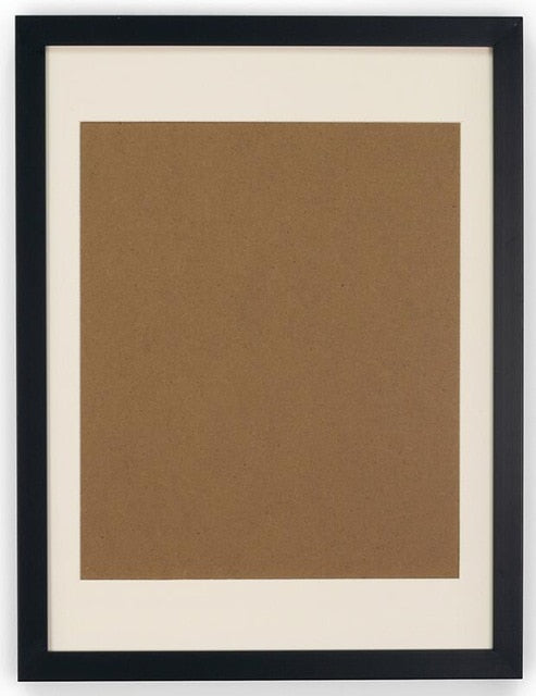 Contemporary Wood Photo Frames For Pictures Wall Art Decoration Picture Frame For Paintings 8x10 Black Painting Frame For Decor - Prints and Photos