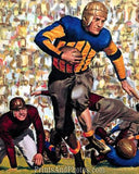 Bears Illinois RED GRANGE Color  0224