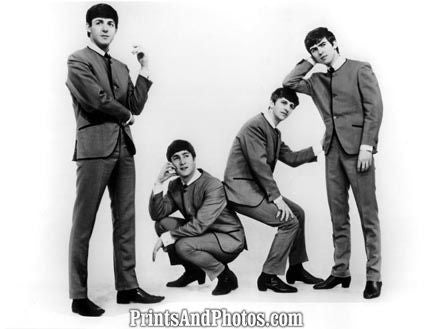 Beatles 1964 B&W  0742