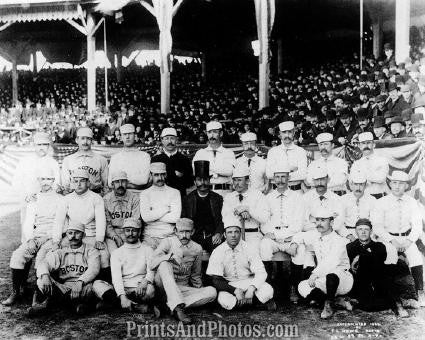 1886 BOSTON BEANEATERS & Giants 0789