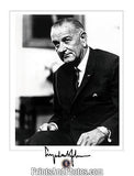 LBJ 36th President Signature  0924