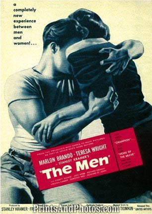MARLON BRANDO Movie Print The Men 0930