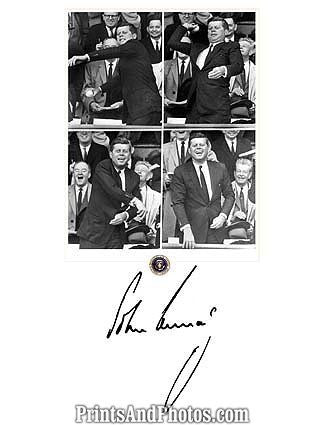 JFK President KENNEDY 1st Pitch  0935