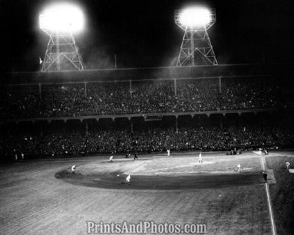 DODGERS Ebbets Field 1st Nite Game 0969