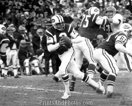 JETS HOF QB JOE NAMATH 67  1017