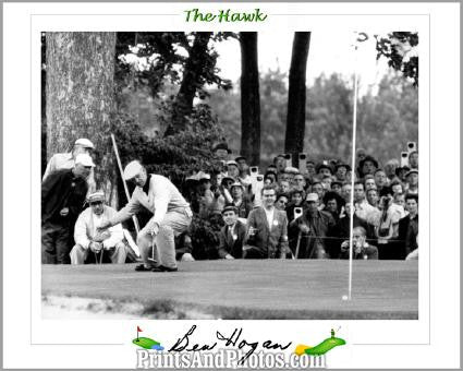Golf Legend BEN HOGAN Signature Print 1046