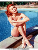 Gorgeous RHONDA FLEMING 50s Pinup 1144