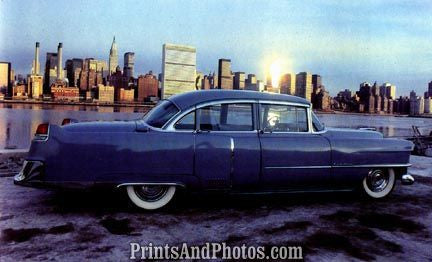 1954 CADILLAC Fleetwood Car  1359 - Prints and Photos