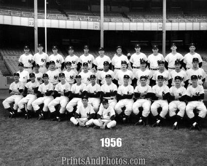 NEW YORK YANKEES 1956 Team  1472