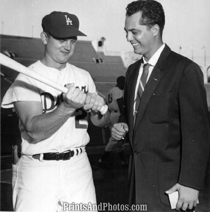 DODGERS Don Zimmer Announcer  1484