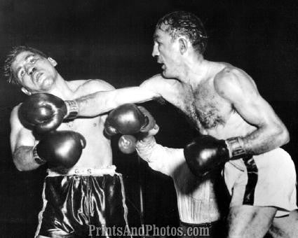BASILIO KOs DeMarco 1955 Boxing  1565