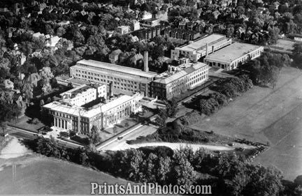 CITY Columbus OH 50s AERIAL  1699