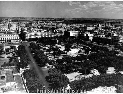 Havana CUBA DeMarto Square Aerial 1706